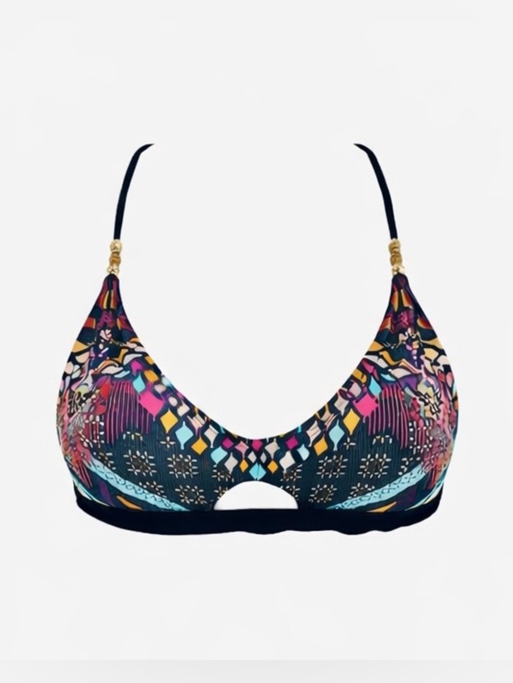🔥 Sassy Boho Cutout Bikini Top | SIZE MEDIUM 🔥 Time and Tru